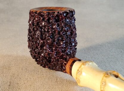 SOLD - 10th Anniversary Cardinal House Morton "Lava Rock" Bamboo Billiard 624 - Image 9