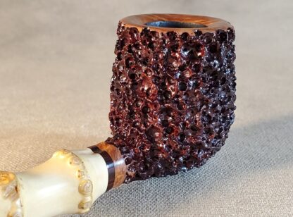 SOLD - 10th Anniversary Cardinal House Morton "Lava Rock" Bamboo Billiard 624 - Image 12