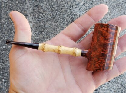 SOLD - 10th Anniversary Cardinal House Hollingsworth Pencil-shank Bamboo Poker Sitter 710 - Image 3