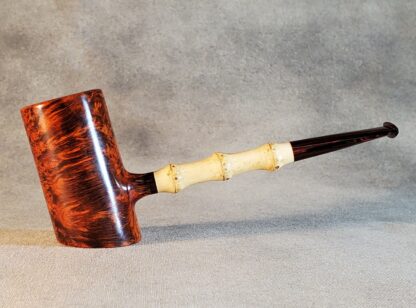 SOLD - 10th Anniversary Cardinal House Hollingsworth Pencil-shank Bamboo Poker Sitter 710 - Image 5