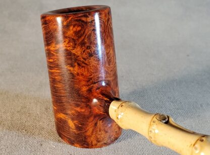 SOLD - 10th Anniversary Cardinal House Hollingsworth Pencil-shank Bamboo Poker Sitter 710 - Image 9