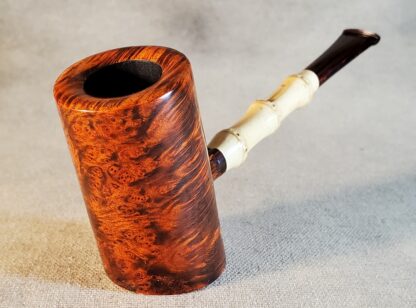 SOLD - 10th Anniversary Cardinal House Hollingsworth Pencil-shank Bamboo Poker Sitter 710 - Image 10