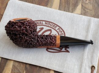 SOLD - 10th Anniversary Cardinal House Munn Lava Rock Bulldog 1008