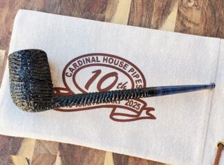 SOLD - 10th Anniversary Cardinal House Munn Pencil-shank Billiard 1011