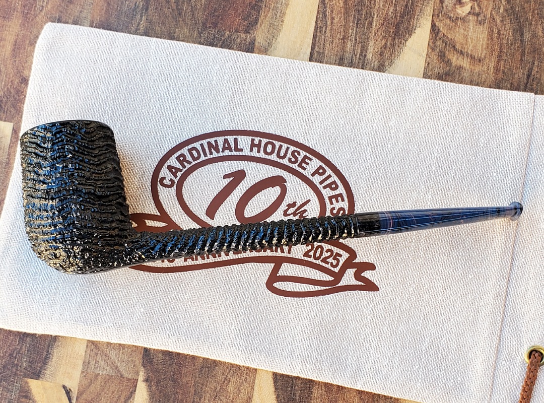 SOLD - 10th Anniversary Cardinal House Munn Pencil-shank Billiard 1011