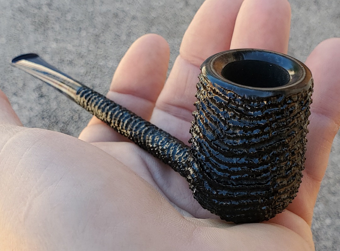 SOLD - 10th Anniversary Cardinal House Munn Pencil-shank Billiard 1011 - Image 4