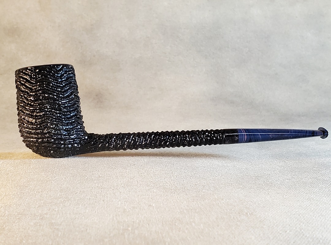 SOLD - 10th Anniversary Cardinal House Munn Pencil-shank Billiard 1011 - Image 6