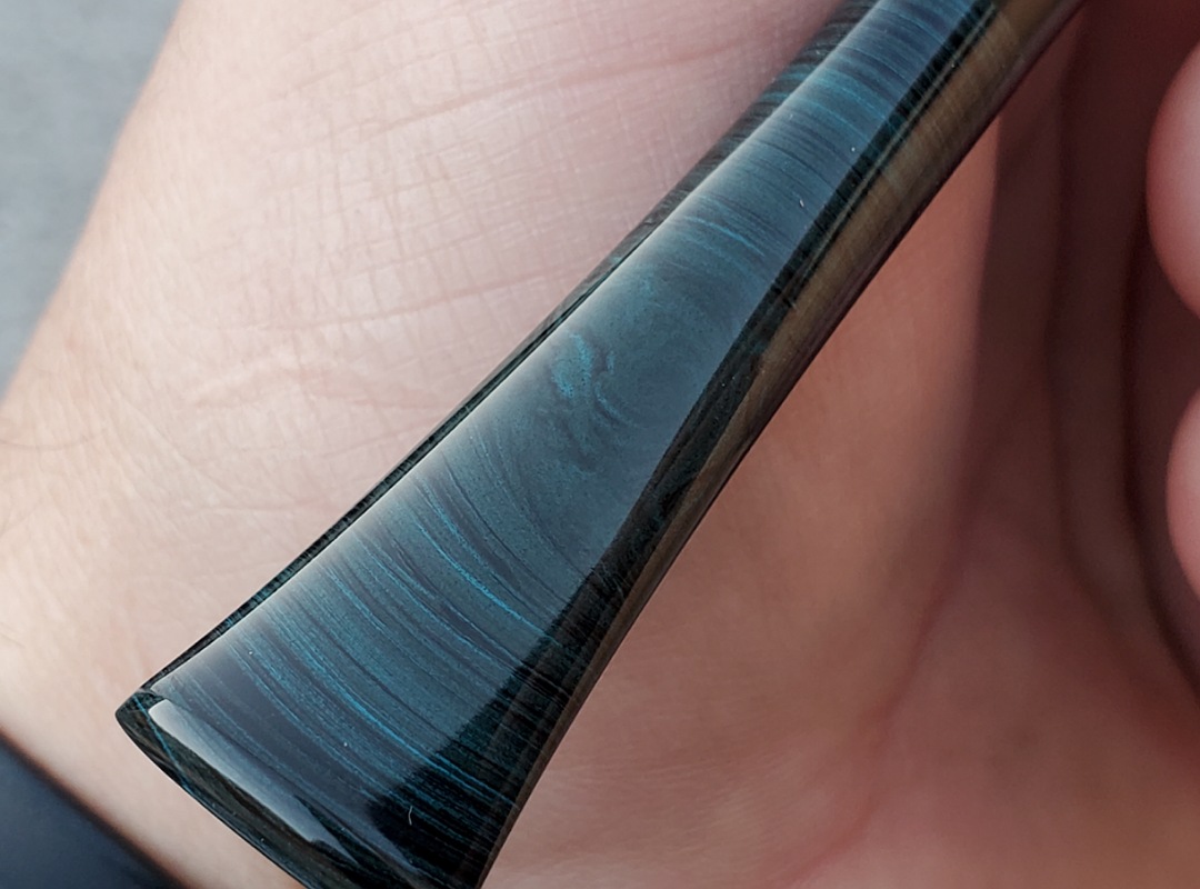 SOLD - 10th Anniversary Cardinal House Munn Pencil-shank Lava Rock Billiard 1019 - Image 6