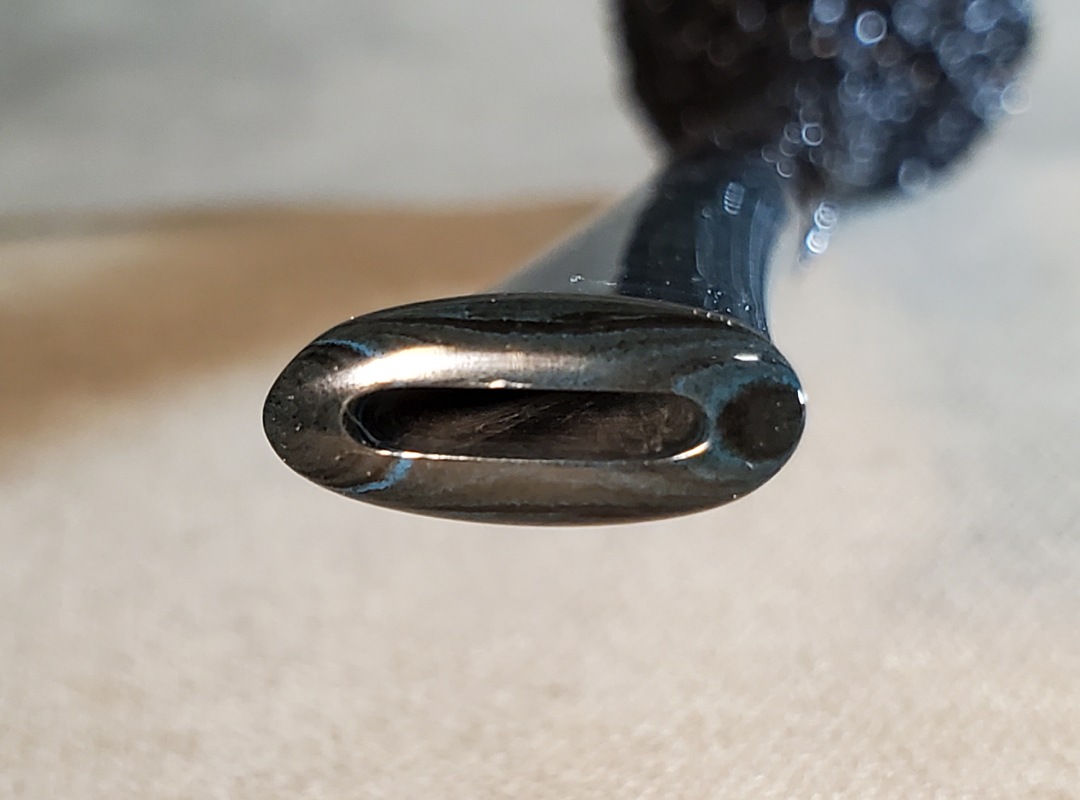 SOLD - 10th Anniversary Cardinal House Munn Pencil-shank Lava Rock Billiard 1019 - Image 17