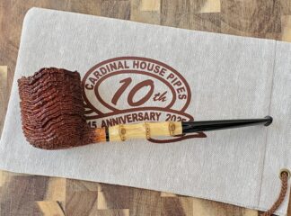 SOLD - 10th Anniversary Cardinal House Langford Bamboo-shank Deep Pot 1030