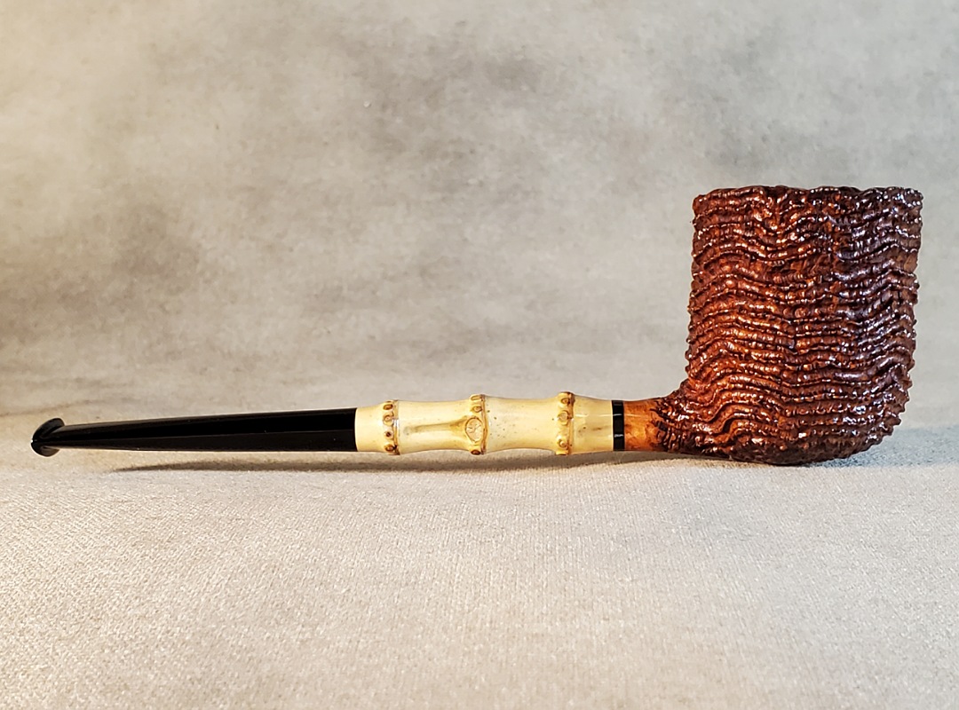 SOLD - 10th Anniversary Cardinal House Langford Bamboo-shank Deep Pot 1030 - Image 6