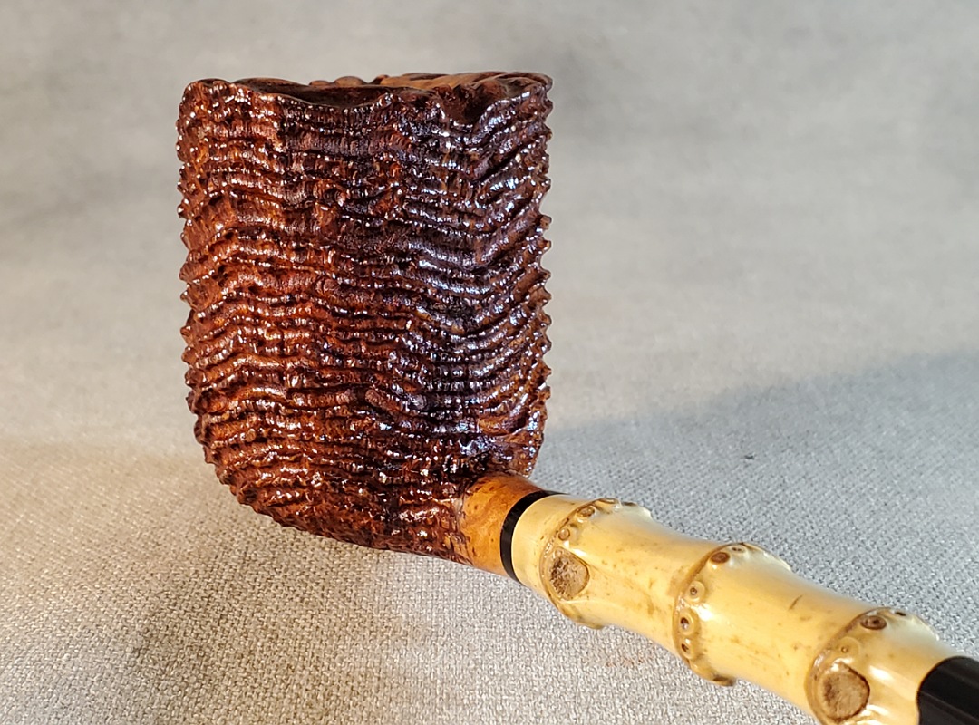 SOLD - 10th Anniversary Cardinal House Langford Bamboo-shank Deep Pot 1030 - Image 9