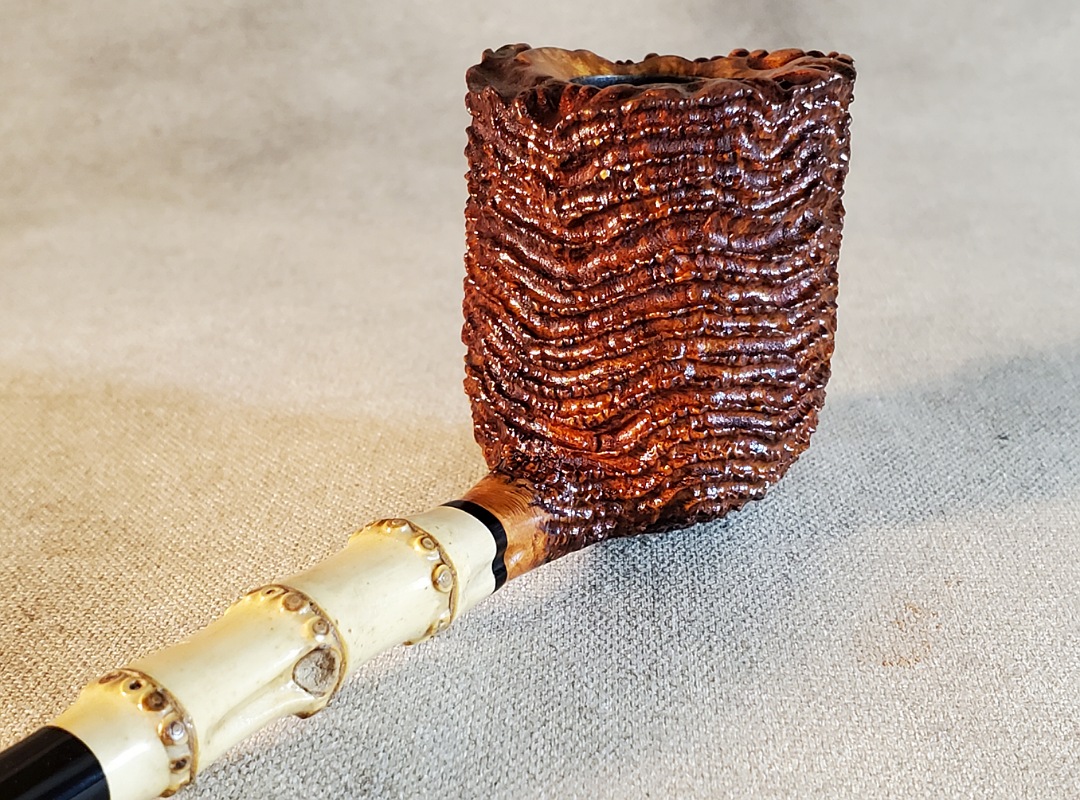 SOLD - 10th Anniversary Cardinal House Langford Bamboo-shank Deep Pot 1030 - Image 12