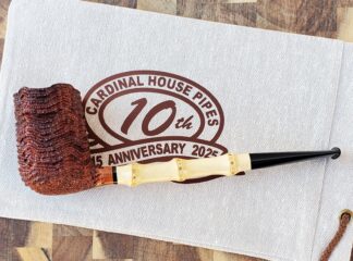SOLD - 10th Anniversary Cardinal House Morton Bamboo-shank Plateau Billiard 1104