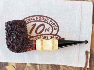 10th Anniversary Cardinal House Morton Lava Rock Bamboo Billiard 1120