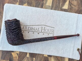 SOLD - Cardinal House Munn Pencil-shank Stacked Billiard 117