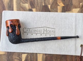Cardinal House Munn Pencil-shank Wax-Drip Stacked Billiard 404